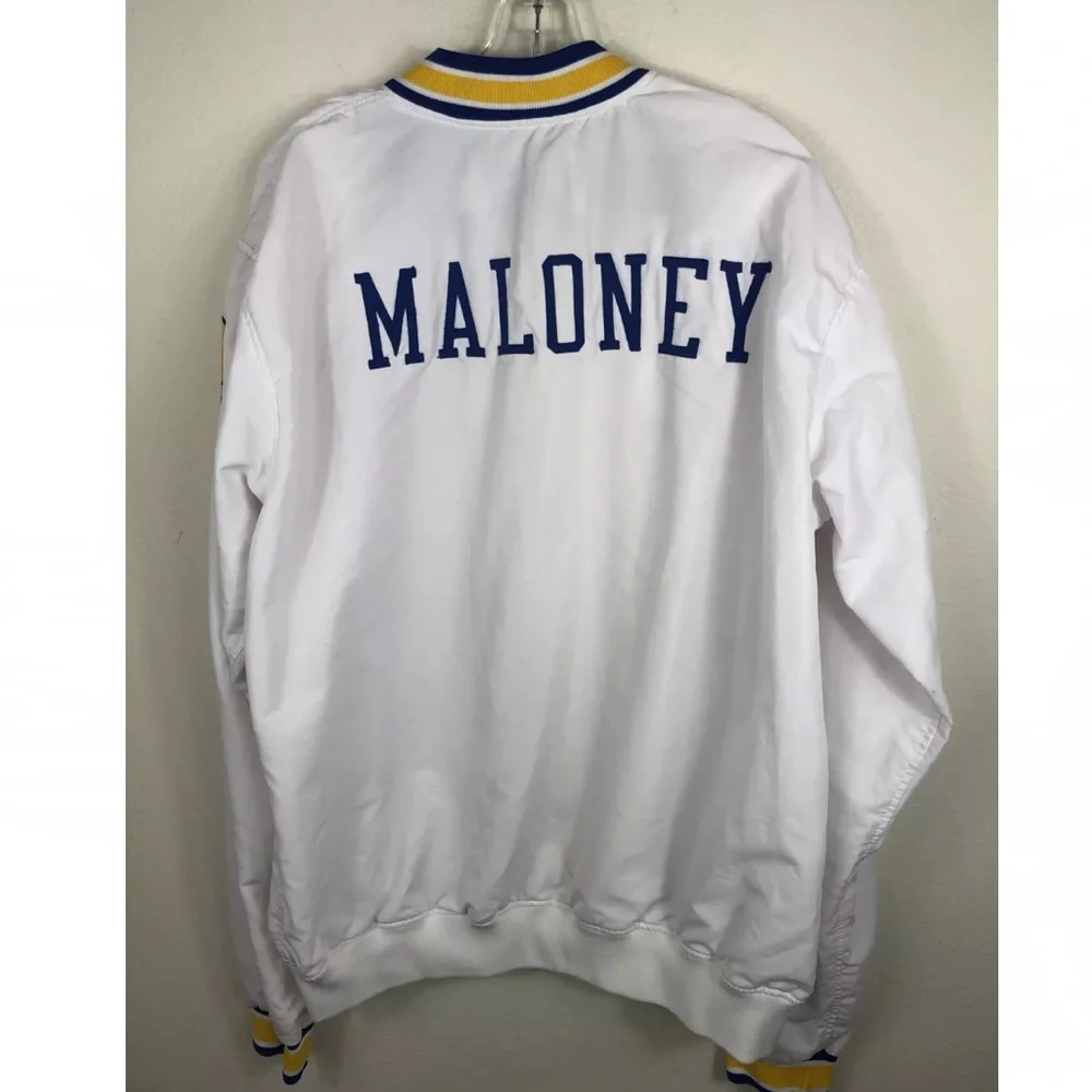 Golden State Warriors Vtg 90s Team Issued Champion Warmup Jacket Size 46 XL - Picture 11 of 12